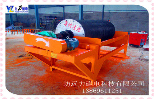 云南永磁滚筒磁选机结构
