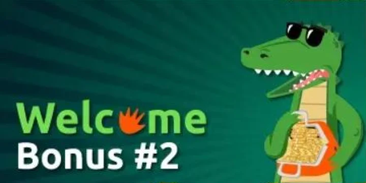 PlayCroco Welcome Bonus #2 – $50 free bonus